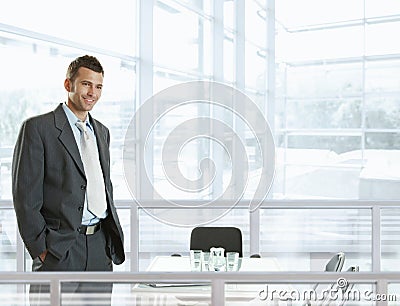 Happy businessman Stock Photo