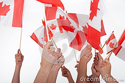 Happy Canada Day! Stock Photo