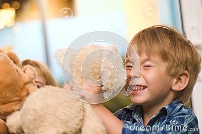 Happy childhood Stock Photo