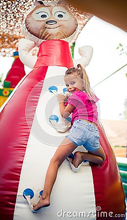 Happy childhood. Stock Photo