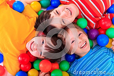 Happy Children Stock Photo