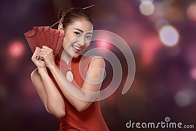 Happy chinese new year concept Stock Photo