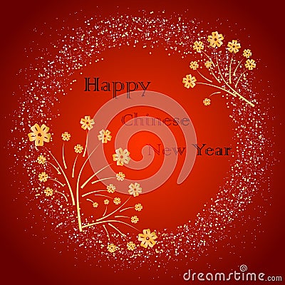 Happy Chinese New Year vector Stock Photo