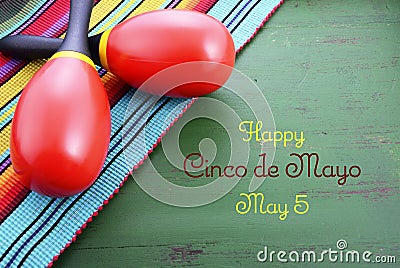 Happy Cinco de Mayo background Stock Photo