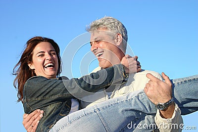 Happy couple Stock Photo