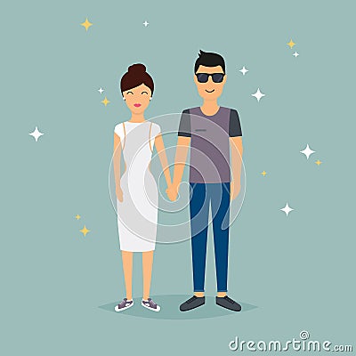 https://thumbs.dreamstime.com/x/happy-couple-holding-hands-cartoon-man-woman-love-romantic-communication-people-flat-vector-design-65968165.jpg