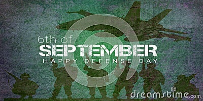 Happy defense day, Flag of Pakistan Stock Photo