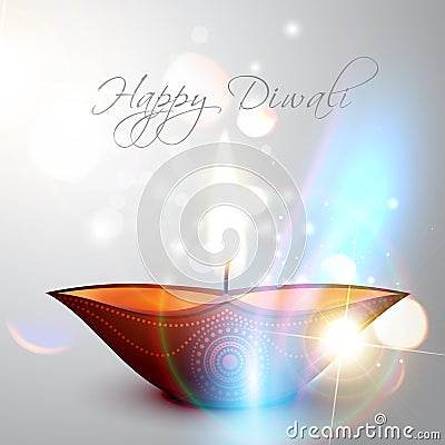 Happy diwali background Vector Illustration