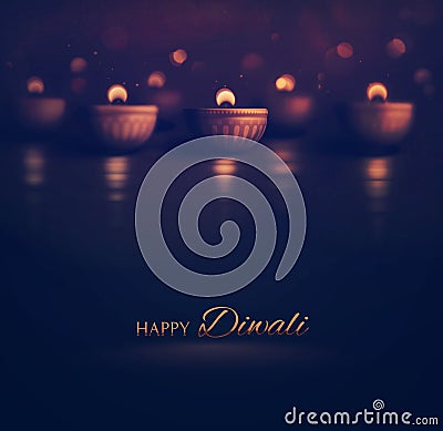 Happy Diwali Vector Illustration