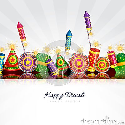 Happy diwali card Vector Illustration