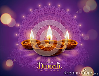 Happy diwali design Vector Illustration