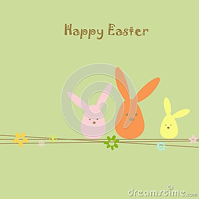 Happy Easter Vector Illustration