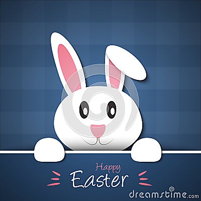 Easter bunny Vector Illustration