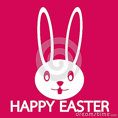 Happy easter cards illustration Vector Illustration