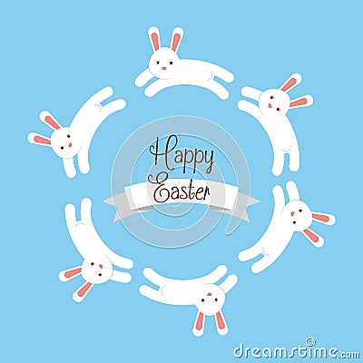 Happy easter design Vector Illustration