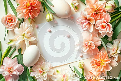 Happy easter easter eggs Eggs Whimsical Wonders Basket. White easter parade Bunny Colorful designs. Eggshell cracking background Cartoon Illustration