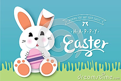 Happy Easter Vector Illustration