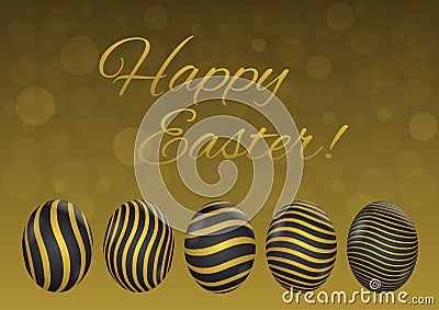 Happy Easter illustration Vector Illustration