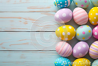 Happy easter Prairie flower Eggs Eggs Basket. White message Bunny merry. Easter tradition background wallpaper Cartoon Illustration