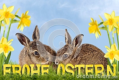 Happy Easter Editorial Stock Photo