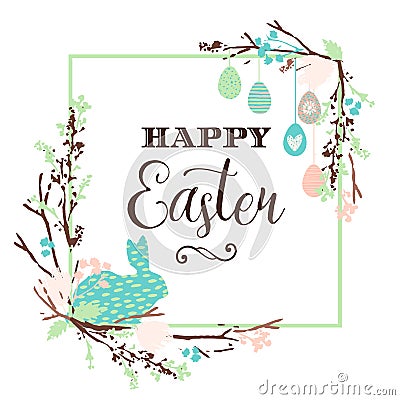 Happy Easter. Vector design Vector Illustration