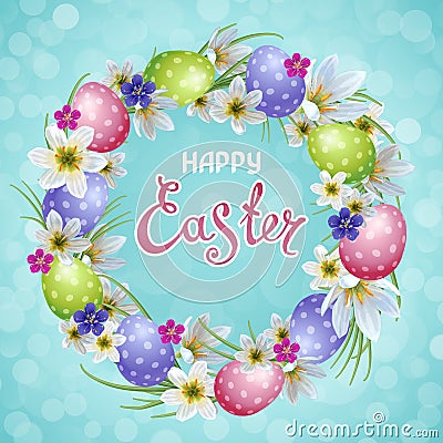 Happy Easter Vector Illustration