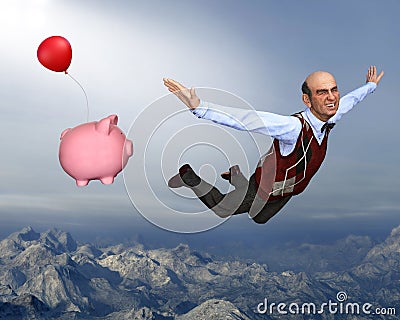 Retirement, Retiree, Money, Savings, Pension Stock Photo