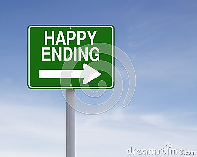 Happy Ending Stock Photo