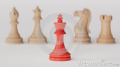 Happy and enjoy Stand out from the crowd and different creative idea concepts, Hierarchy, power,One different on better Stock Photo
