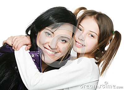 Happy family Stock Photo