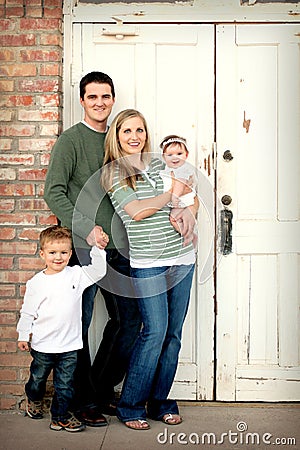 Happy Family Stock Photo