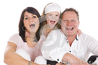 Happy family Stock Photo