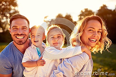 Happy family Stock Photo