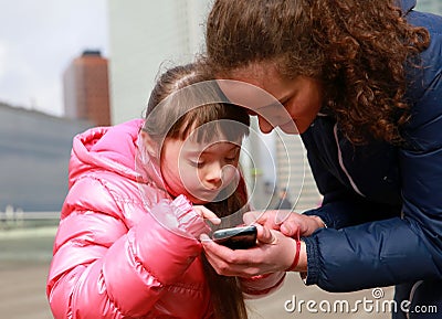 Happy family moments Stock Photo