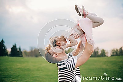 Happy family Stock Photo