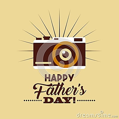 Happy father day design Vector Illustration