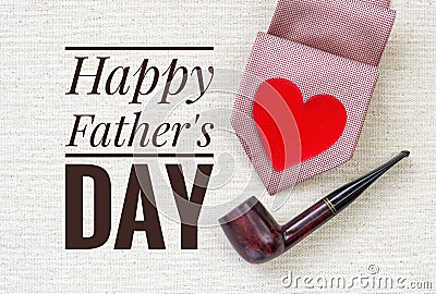 Happy Father`s day card background idea Stock Photo