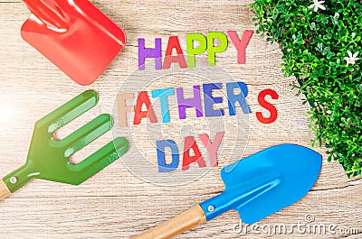 Happy Father`s Day concept. Stock Photo