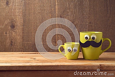 Happy Fathers day concept Stock Photo