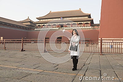 A happy girl Editorial Stock Photo