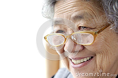 Happy grandmother Stock Photo