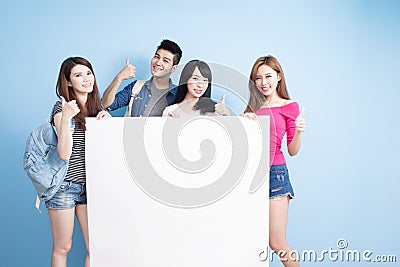 Happy group student Stock Photo