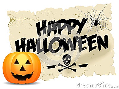 Happy Halloween Vector Illustration