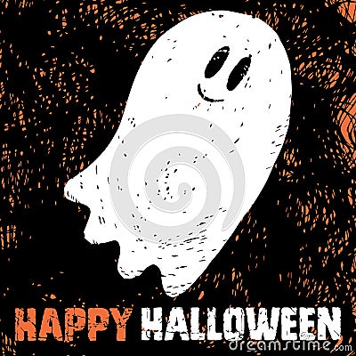 Happy Halloween background Vector Illustration