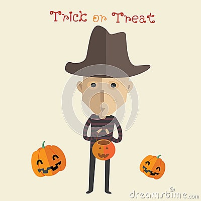 Happy halloween eps10 format Vector Illustration