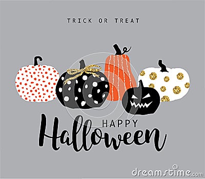 Happy Halloween Vector Illustration