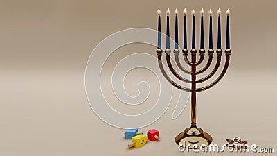 Happy Hanukkah Stock Photo