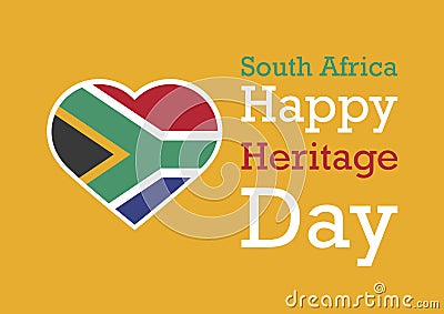 Happy Heritage Day background vector Vector Illustration