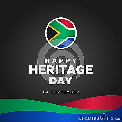 Happy Heritage Day Design Background For Greeting Moment Vector Illustration