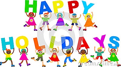 Happy holidays Stock Photo